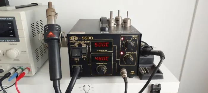 Estação de solda e retrabalho AFR 950B