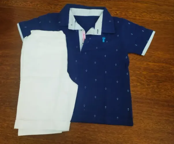 Camisa Polo Infantil Da Pupi - Tamanho 3 Anos