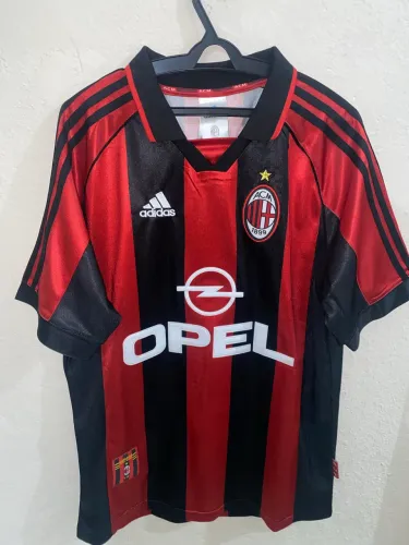 Camisa de time retrô Milan 98/99