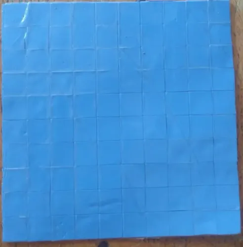 Thermal Pad Almofada Térmica Dissipador 100x100x1mm Liso..