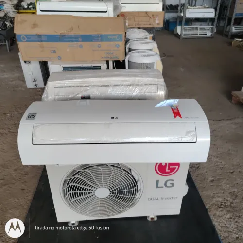 Ar condicionado LG dual Voice inverter 12.000 BTUs 220v Frio S4NW12JA31A