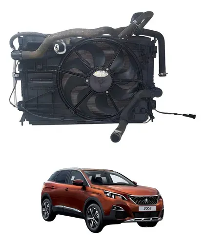 Kit Radiador Peugeot 3008 1.6 Thp 2017 2021 Original