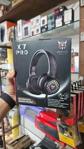 Fone headset gamer onikuma X7 pro