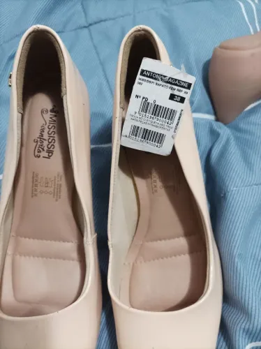 Sapato Mississipi Conforto Bege - Numeração 38