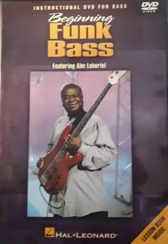 DVD Beginning Funk Bass - Abe Laboriel Método de Baixo
