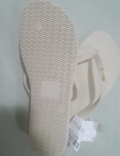 Chinelo Arezzo Bege