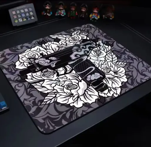 Mousepad uzi gamer