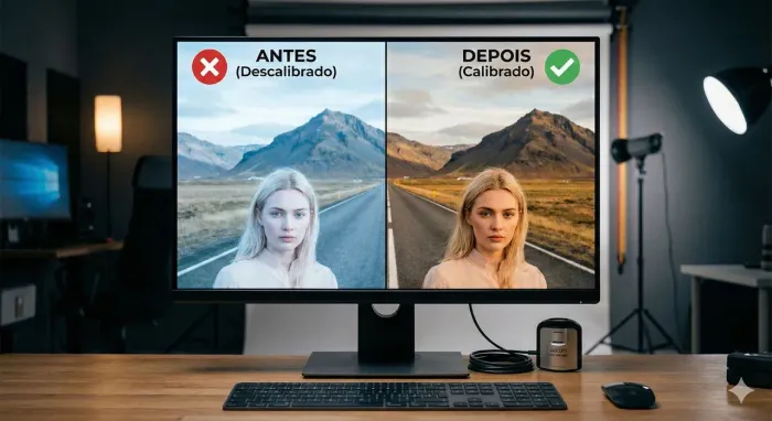 Calibração de Monitor Profissional com Colorímetro - Para Fotógrafos e Designers