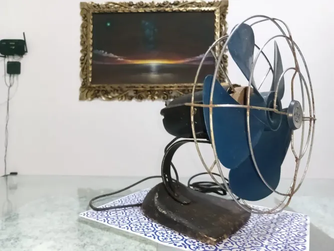 Ventilador de Mesa Antigo para colecionador