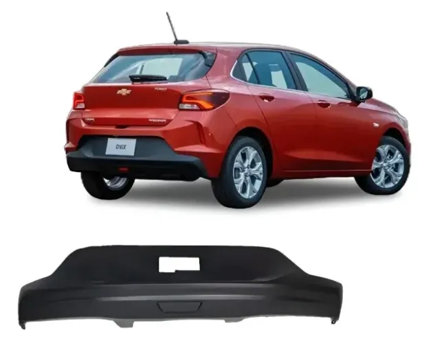 Moldura Parachoque Traseiro Original Onix Hatch 2020 A 2023 Plástico