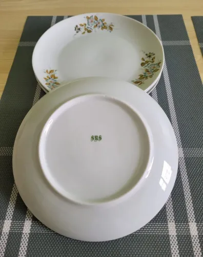 Pratos sobremesa-pão-bolo porcelana SRS-Schmidt (08)