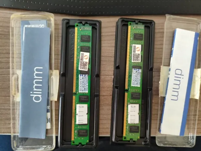 Par de Memoria kingston ddr3 2gb 1333mhz kvr1333d3n9 2g