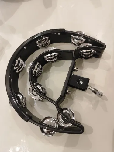 Meia-lua (pandeiro) com suporte 