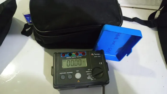 Terrometro Digital Minipa 400v 4.000ohms Cat Iii Mtr-1522
