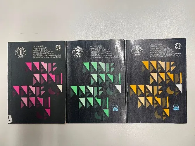 Coleção Clássica Matemática 2º Grau - Gelson Iezzi (3 Volumes) - Com Manuais do Professor