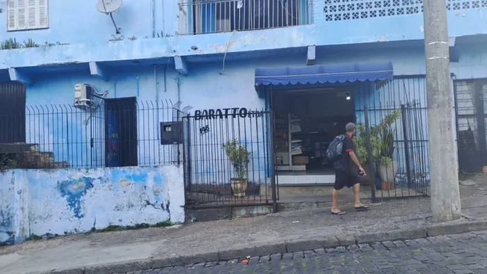 Venda de ponto e mercado. 