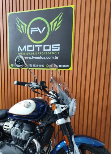 ROYAL ENFIELD SUPERMETEOR 650 CELESTIAL BLUE 2026- IMPECÁVEL 
