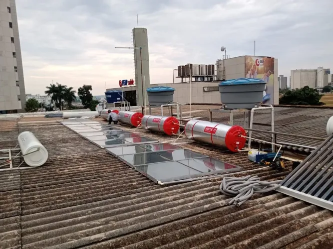 Aquecedor solar, aquecedor residencial boiler, aquecedor elétrico, e a gás,