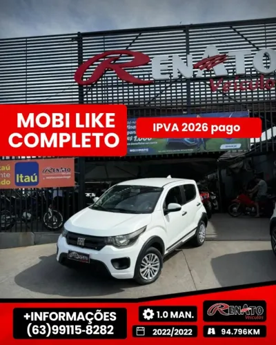 Fiat Mobi Like 1.0 Fire Flex 5P. 2022