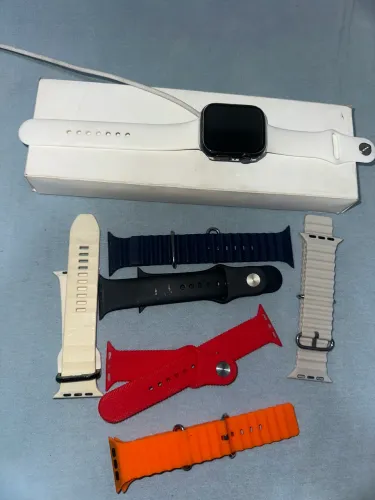 Vendo Apple Watch Série 9 45mm Acompanha caixa, carregador e 6 pulseiras