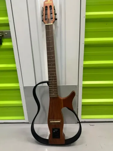 Violão Elétrico Vazado Marquês VN-19 Nylon - captação Fishman + CAIXA Oneal OCM-2910+ CAPA