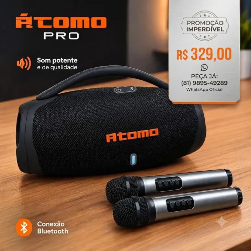 Caixa de som Bluetooth