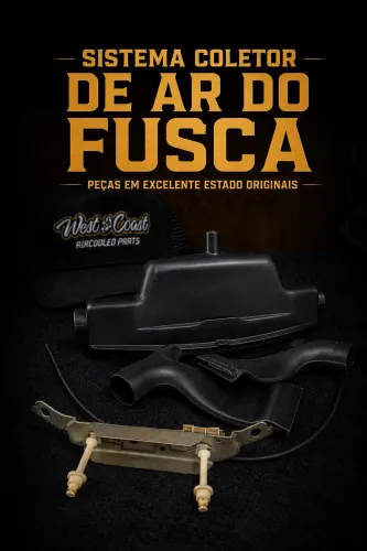 Sistema coletor ar do fusca