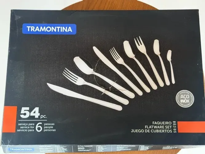 Faqueiro Tramontina 54 peças