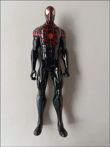 Boneco Brinquedo Colecionável Articulado Homem-Aranha Titan Hero Series - Ultimate Spiderm