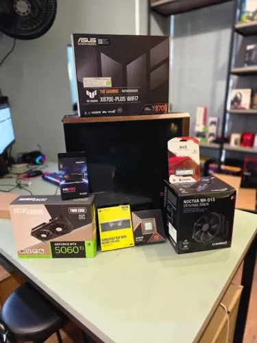 PC Gamer Premium / Workstation Ryzen 9 9900X | RTX 5060 Ti 16GB | 64GB DDR5 | 4TB SSD 