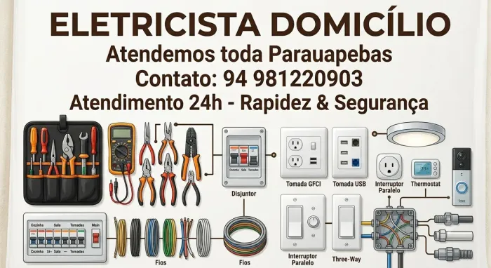 Eletricista a domicílio