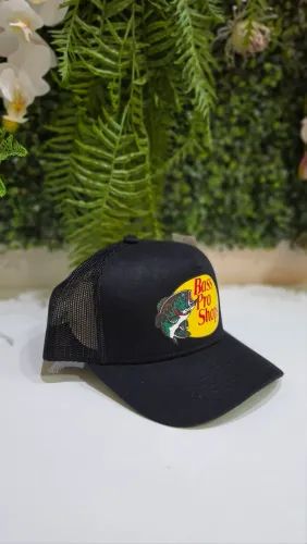 BONÉ BASS PRO SHOPS PRETO - NOVO - ORIGINAL