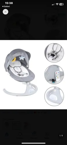 Cadeira de balanço automática Baby Style