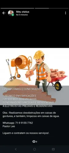 LVS REFORMAS E CONSTRUÇÕES 