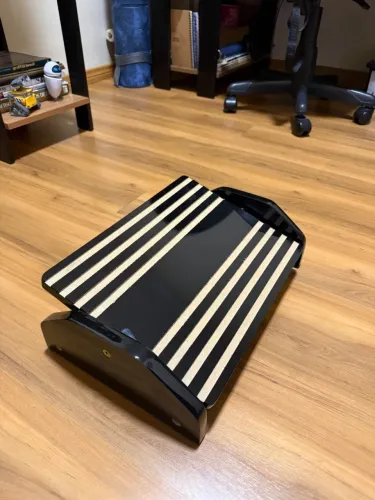 Apoio Ergonômico para Os Pés, MDF Natural