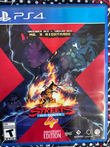 Jogo Streets of Rage 4 Anniversary Edition