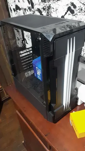 Gabinete led com 4 ventoinhas