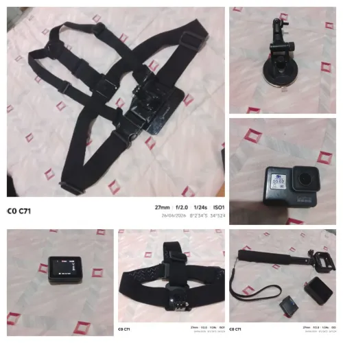 Câmera Gopro kit completo 