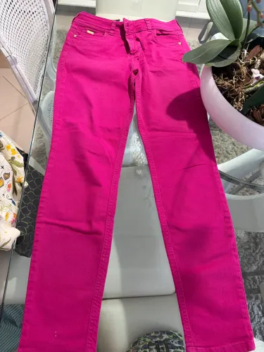 Calça Colcci Silver Rosa Pink Tamanho 40 Original