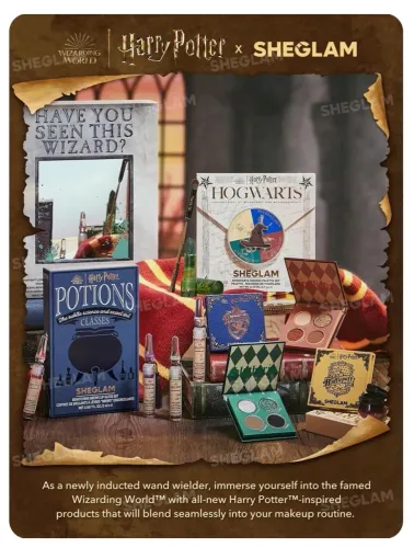 Caixa De Maquiagem Harry Potter Wizzard Word - SHEGLAM