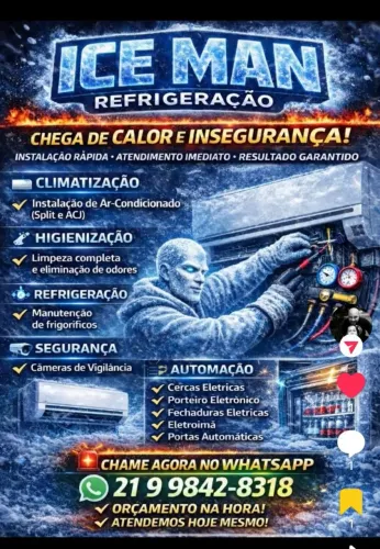 Instalação de ar split , higienização e instalação.