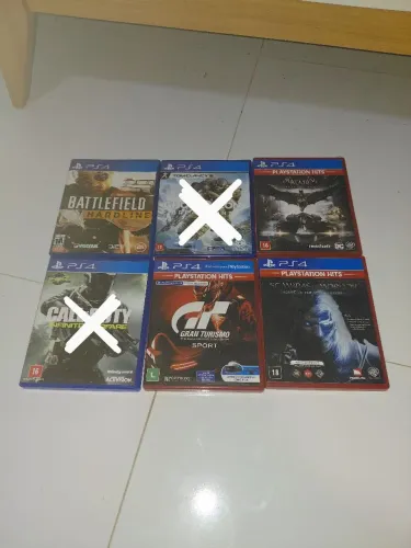 Vendo jogos PS4