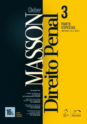 direito penal - parte especial (arts. 213 a 359t) - cleber masson - vol.3 - 16ª ed. - 2026