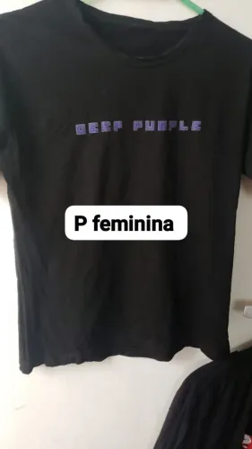 CAMISETA DEEP PURPLE - FEMININA - TAM. P