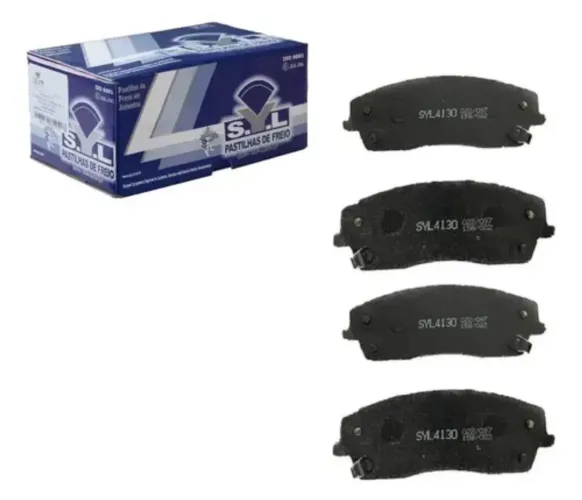 Pastilha freio dianteiro SYL 4130 Chrysler 300C V6 2005 a 2010