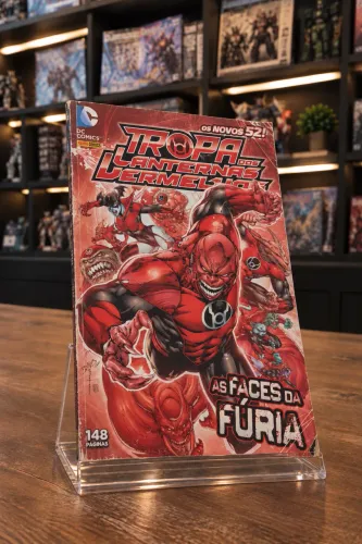 HQ Tropa dos Lanternas Vermelhos - As Faces da Fúria - Panini
