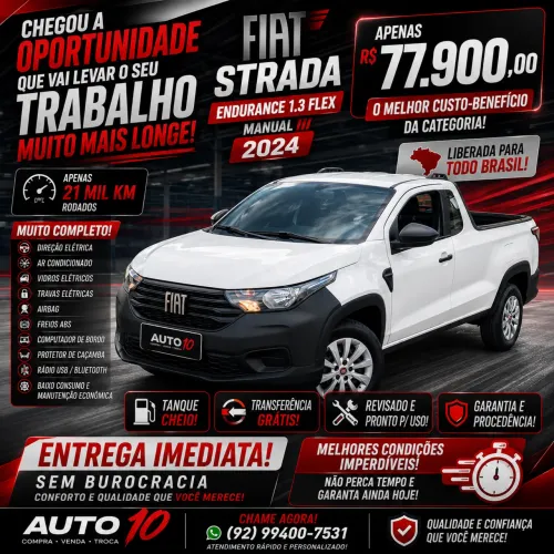 Fiat Strada Endurance 1.3 Flex 8V CS 2024