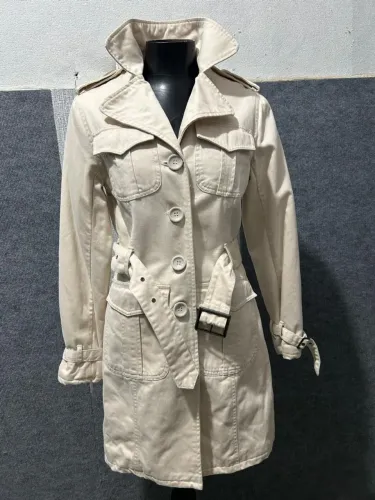 Trench Coat Feminino BB Dakota Importado - Bege - Tam 38