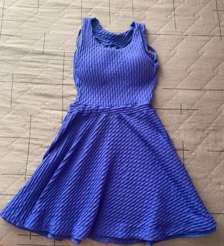 Lindo vestido azul!