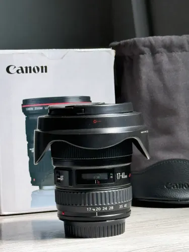 Lente canon 17 40 F4 L NOSSIVIMA 